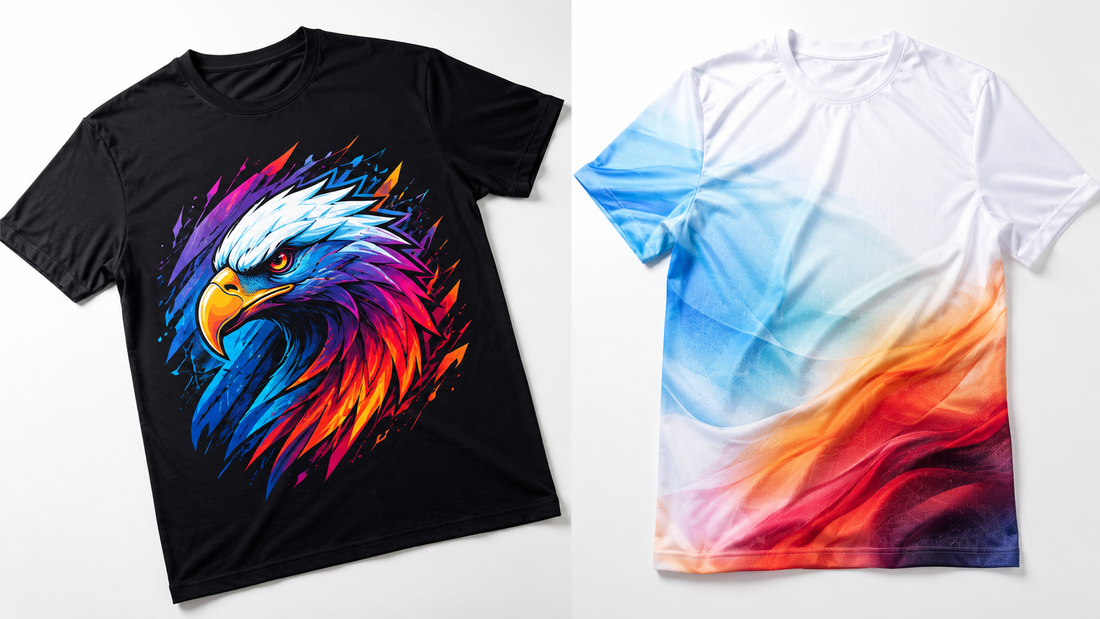 DTF vs. Sublimation: Welches Verfahren passt zu dir?