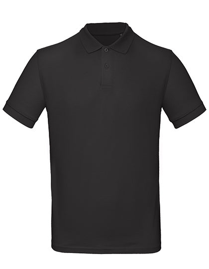 Leeres oder bedrucktes B&C Poloshirt, bequemes Baumwoll-Poloshirt in klassischem Design, Frontansicht, modisch und vielseitig.