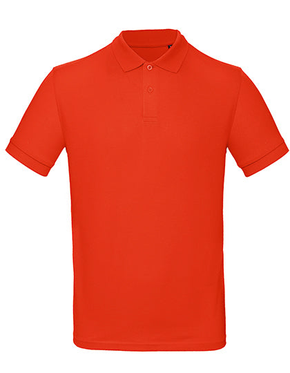 Leeres oder bedrucktes B&C Poloshirt, bequemes Baumwollshirt mit Kragen und Knöpfen, modisches Basic für Freizeit und Arbeit