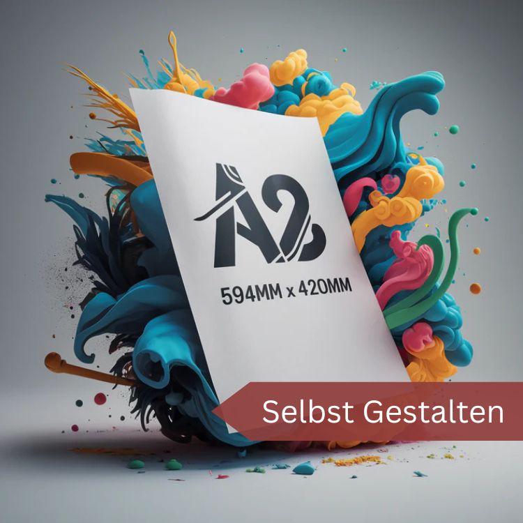 DTF DIN A2 nur Weißdruck - Selbst gestalten