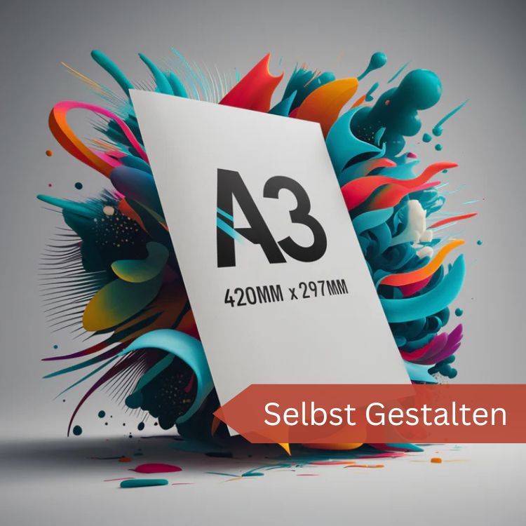 DTF DIN A3 nur Weißdruck - Selbst gestalten