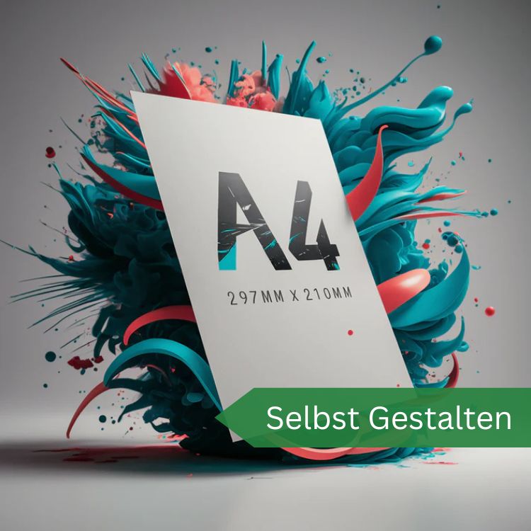 DTF DIN A4 nur Weißdruck - Selbst gestalten