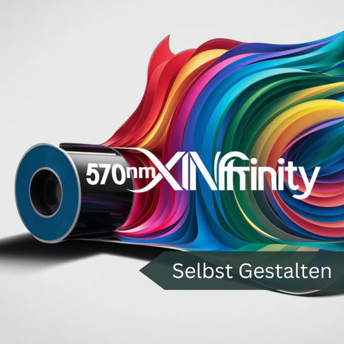 DTF auf Rolle in Farbe + weiß, laufender Meter - Selbst gestalten