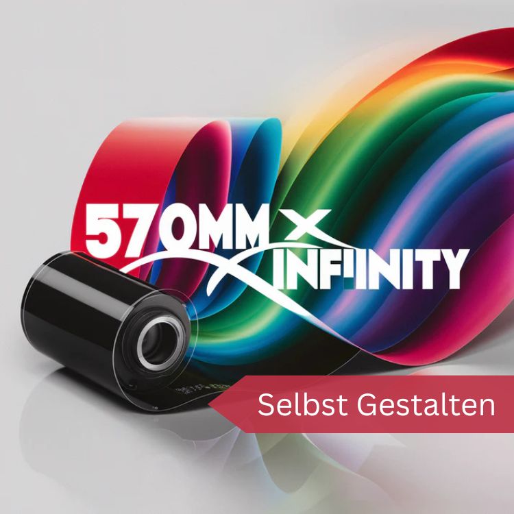 DTF auf Rolle nur Weißdruck, laufender Meter - Selbst gestalten