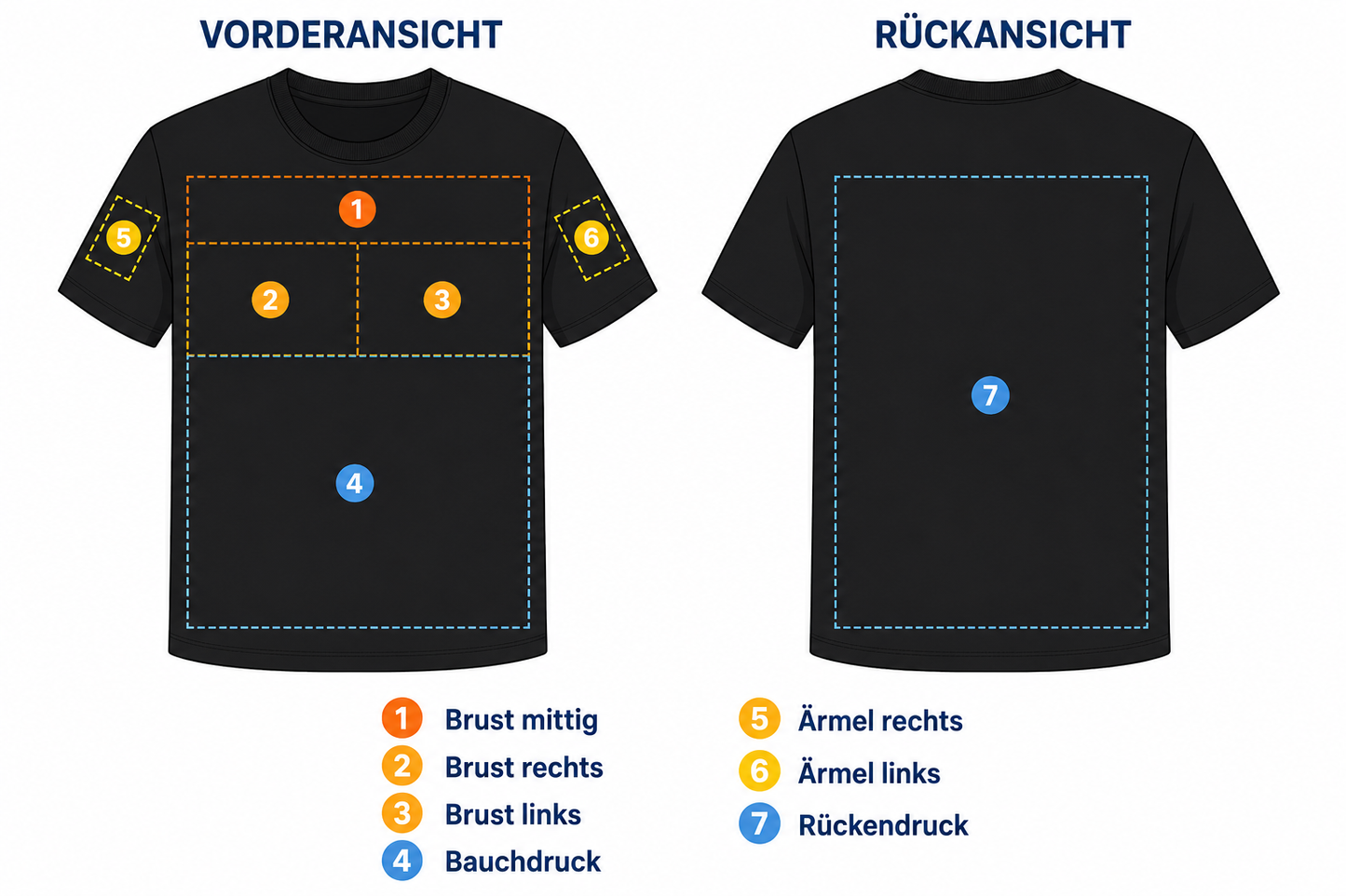 T-Shirt B&C – mit DTF-Druck